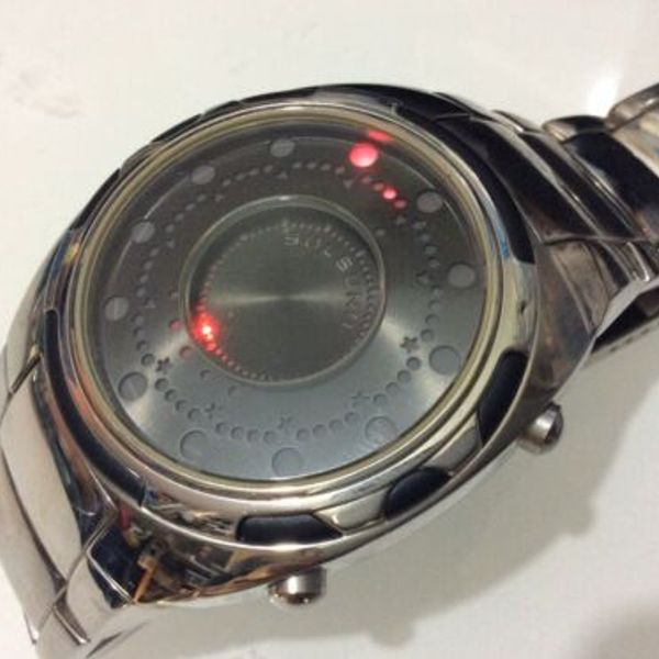 Rare Zeon Tech Solsuno Watch With Metal Strap And Box,Rare Model WatchCharts