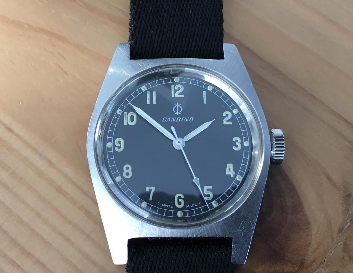 WTS]- vintage Swedish military issued Candino 10511