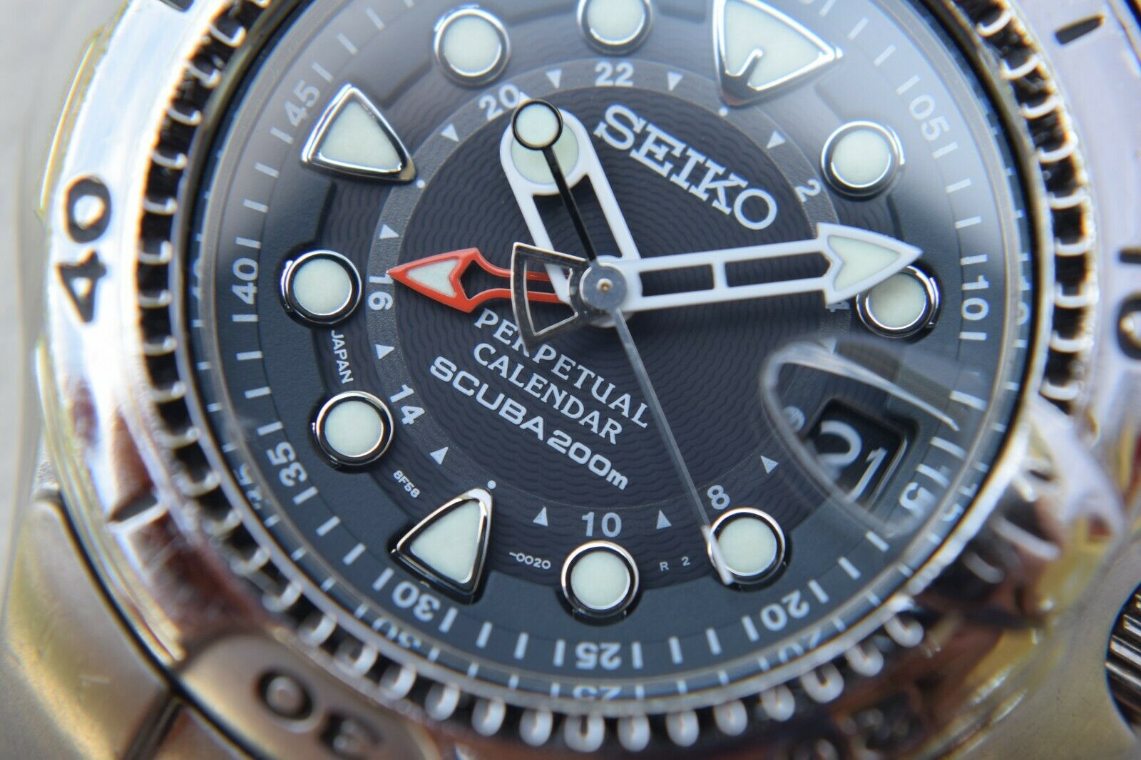 【希少】SEIKO ダイバー チタン scuba GMT 8F58-0020 希少】SEIKO ダイバー チタン scuba GMT 8F58-0020 - メルカリ