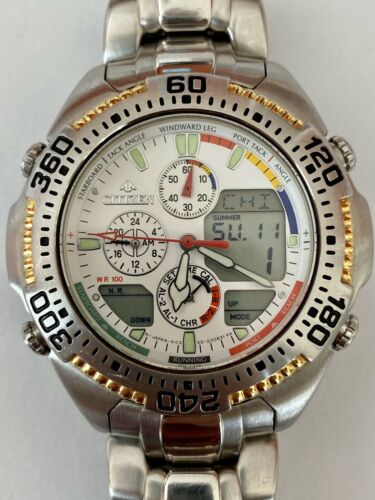 CITIZEN PROMASTER YATCH TIMER WR100 QUARTZ C320 Q00770