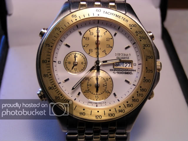 FS – Seiko 7T59 1/100 Sec GMT Chronograph, $265, Mint Condition |  WatchCharts
