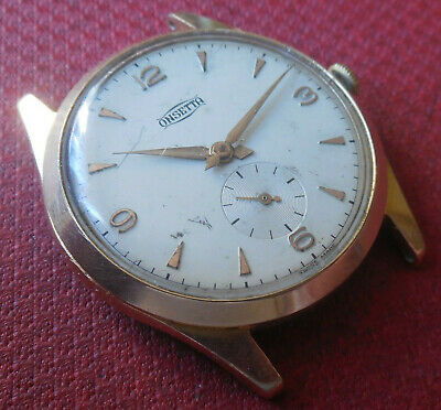 Vintage 1950s Oversized ONSA ONSETTA 15 Jewels Swiss Made Running