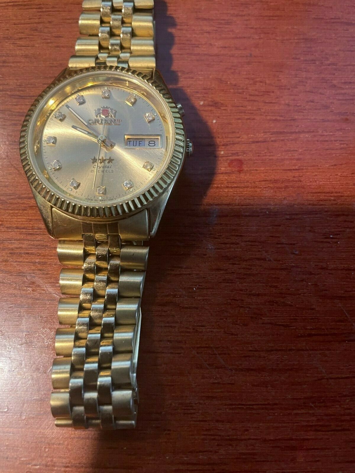 Orient crystal best sale 21 jewels 1990