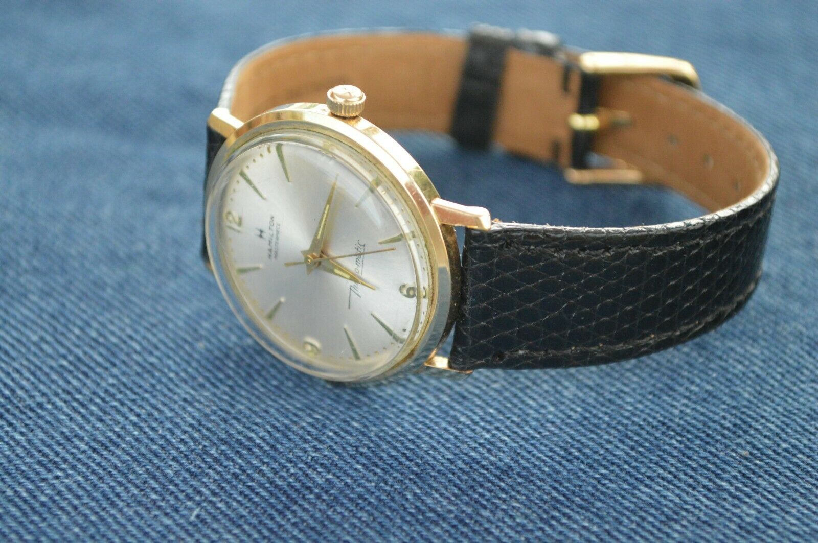 Vintage Hamilton Masterpiece Thin-O-Matic Watch 10k Gold Filled