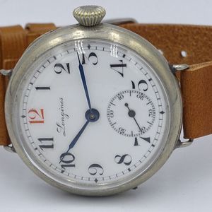 Vintage Huge 40 3 mm Longines cal.15.26 Military Trench watch with enamel dial WatchCharts Marketplace