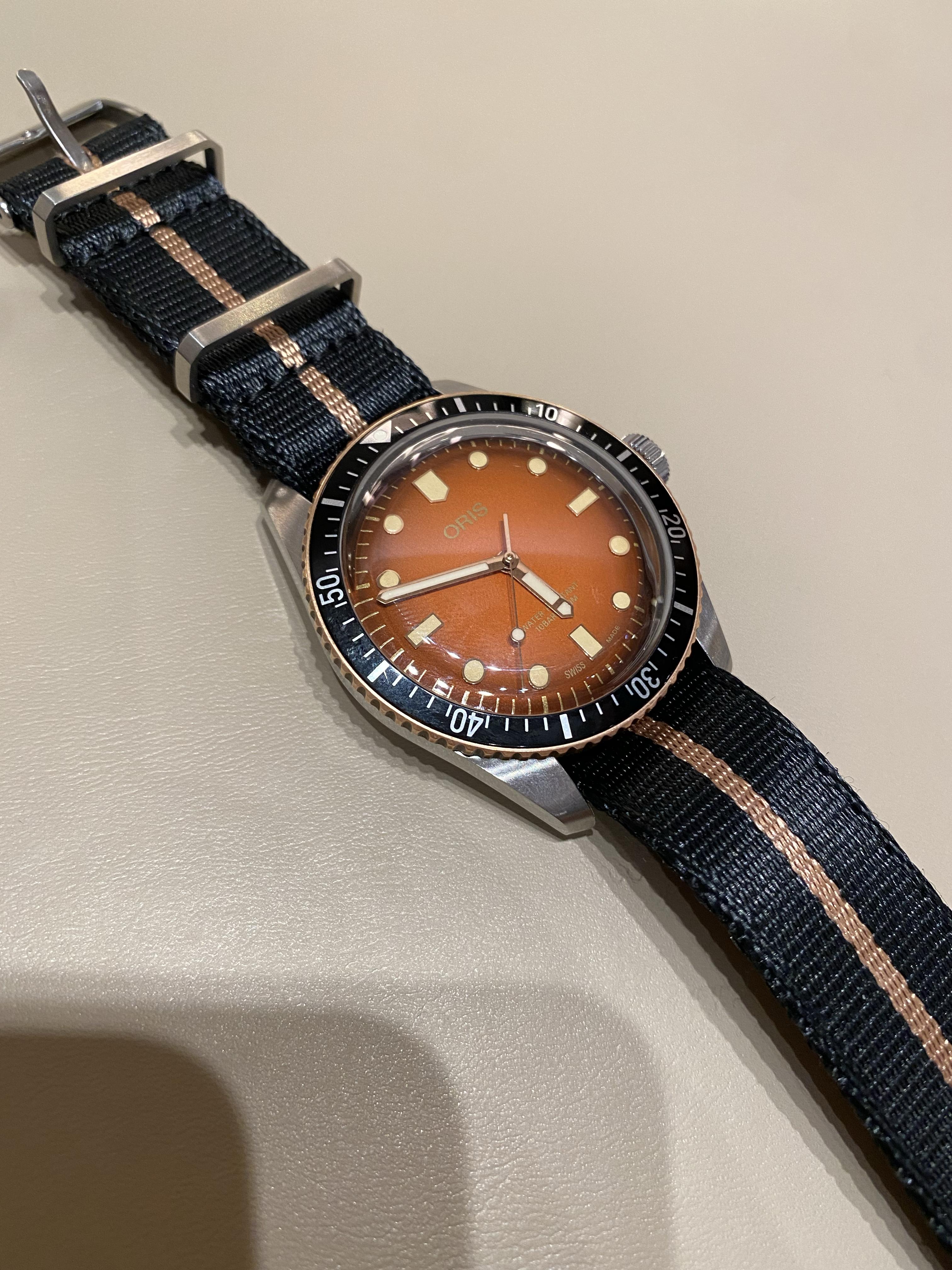 FS Oris Diver 65 x Revolution Honey LE WatchCharts Marketplace