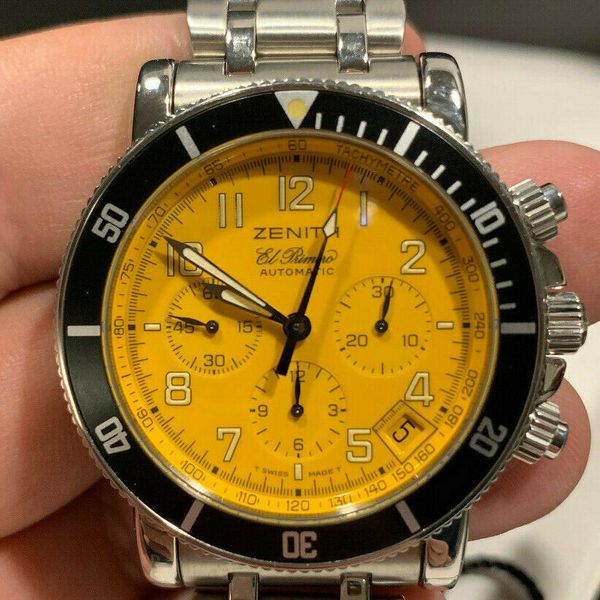 Zenith El Primero Rainbow (Mango) Chronograph Diver - NEW IN BOX ...