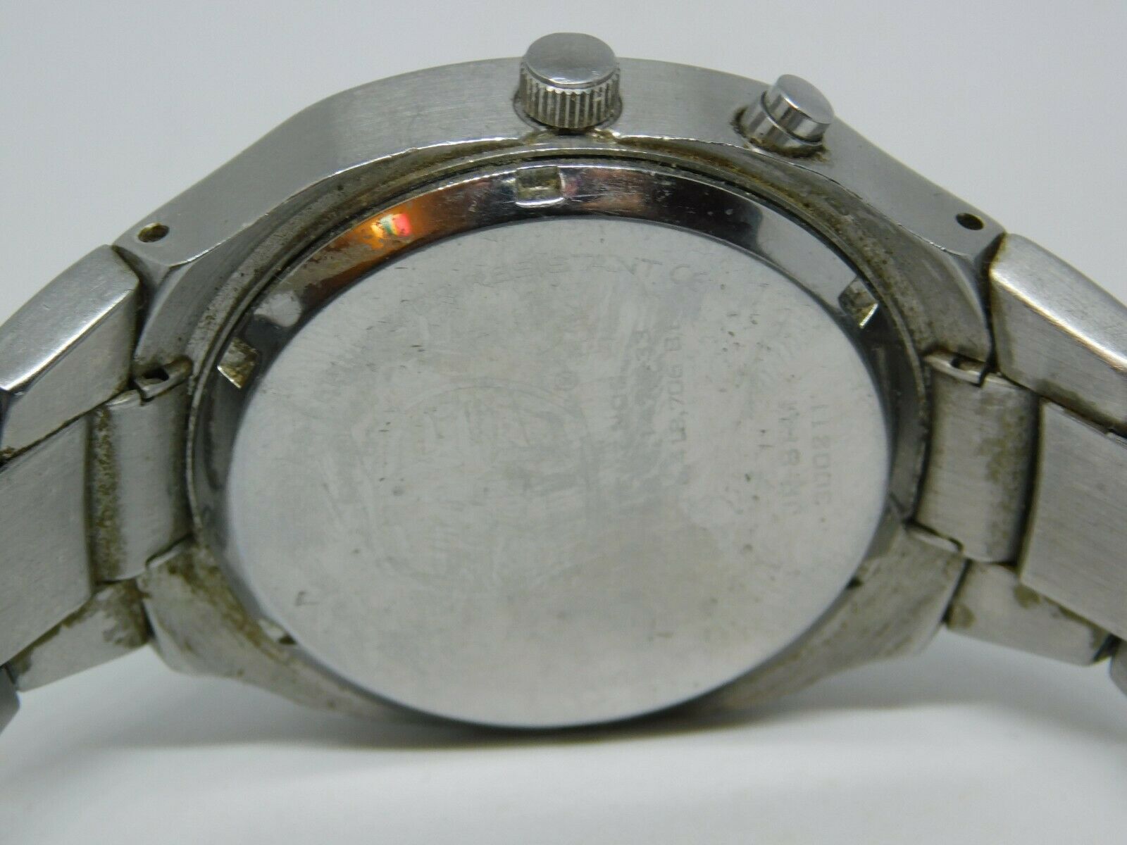 Fossil Big Tic JR-8141 All Stainless Steel Quartz Analog Men's