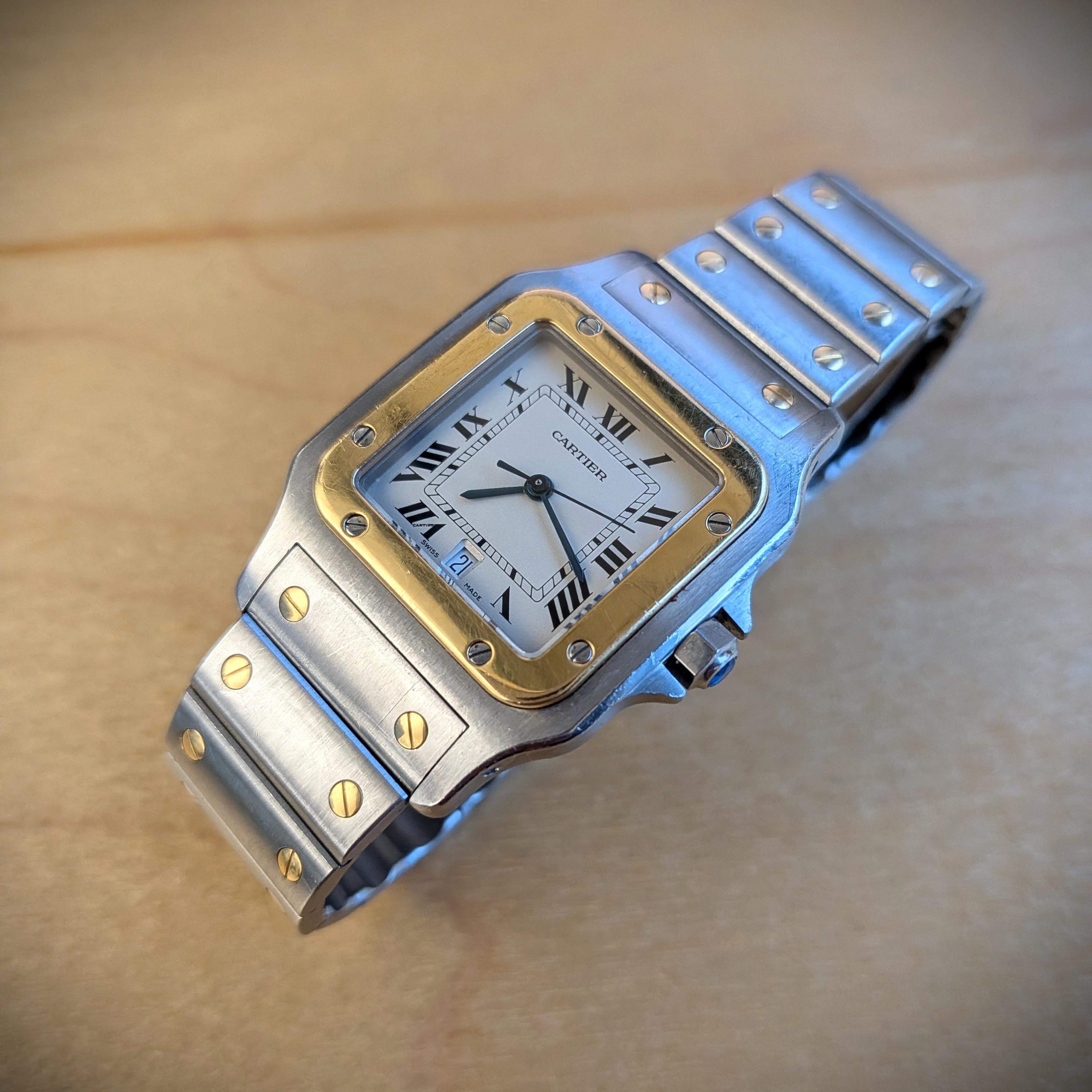 WTS] Cartier Santos Galbee Two Tone 187901 | WatchCharts