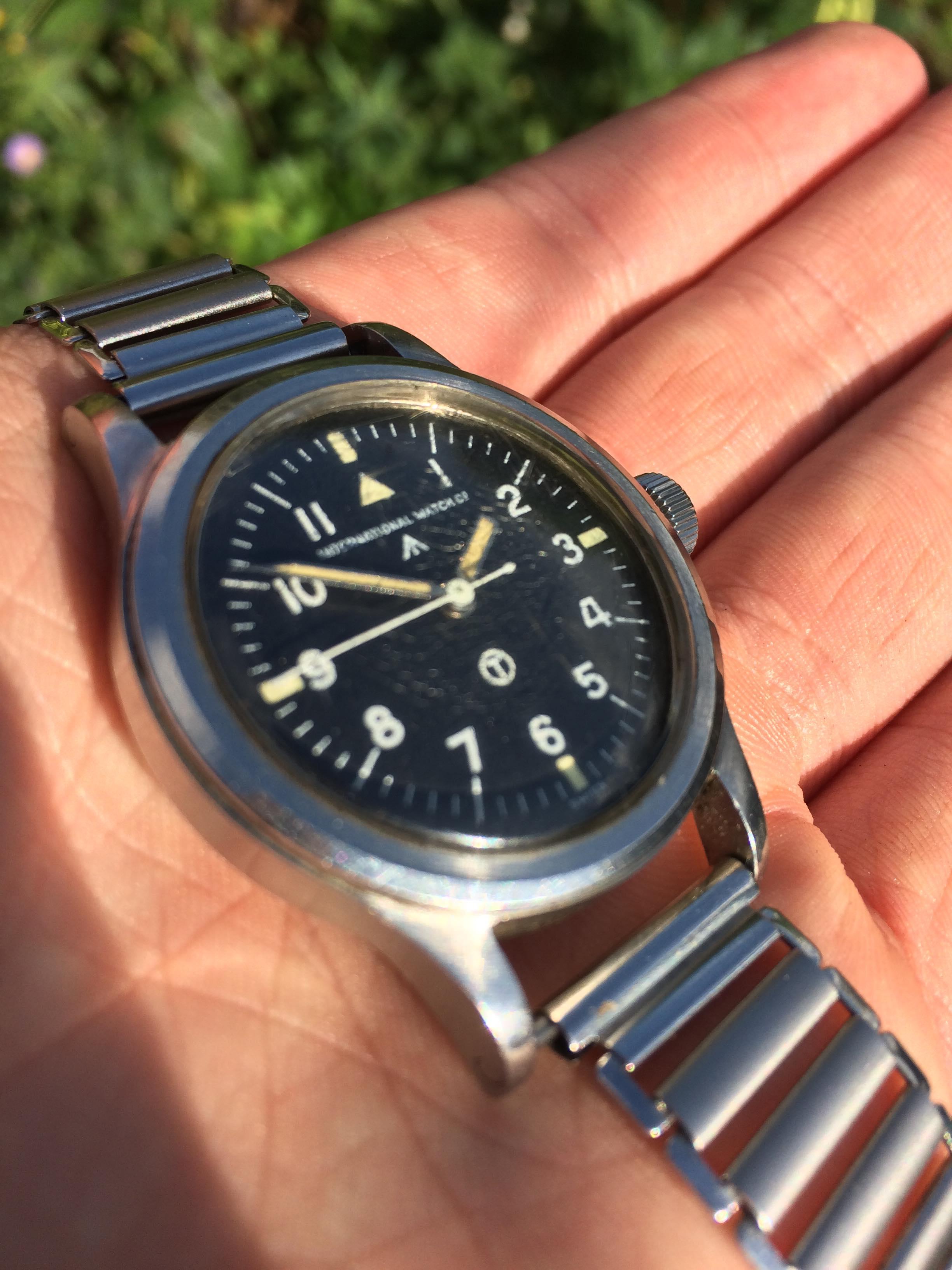 6b 346 Iwc Pilot Mark 11 International Watch Company A Vintage 