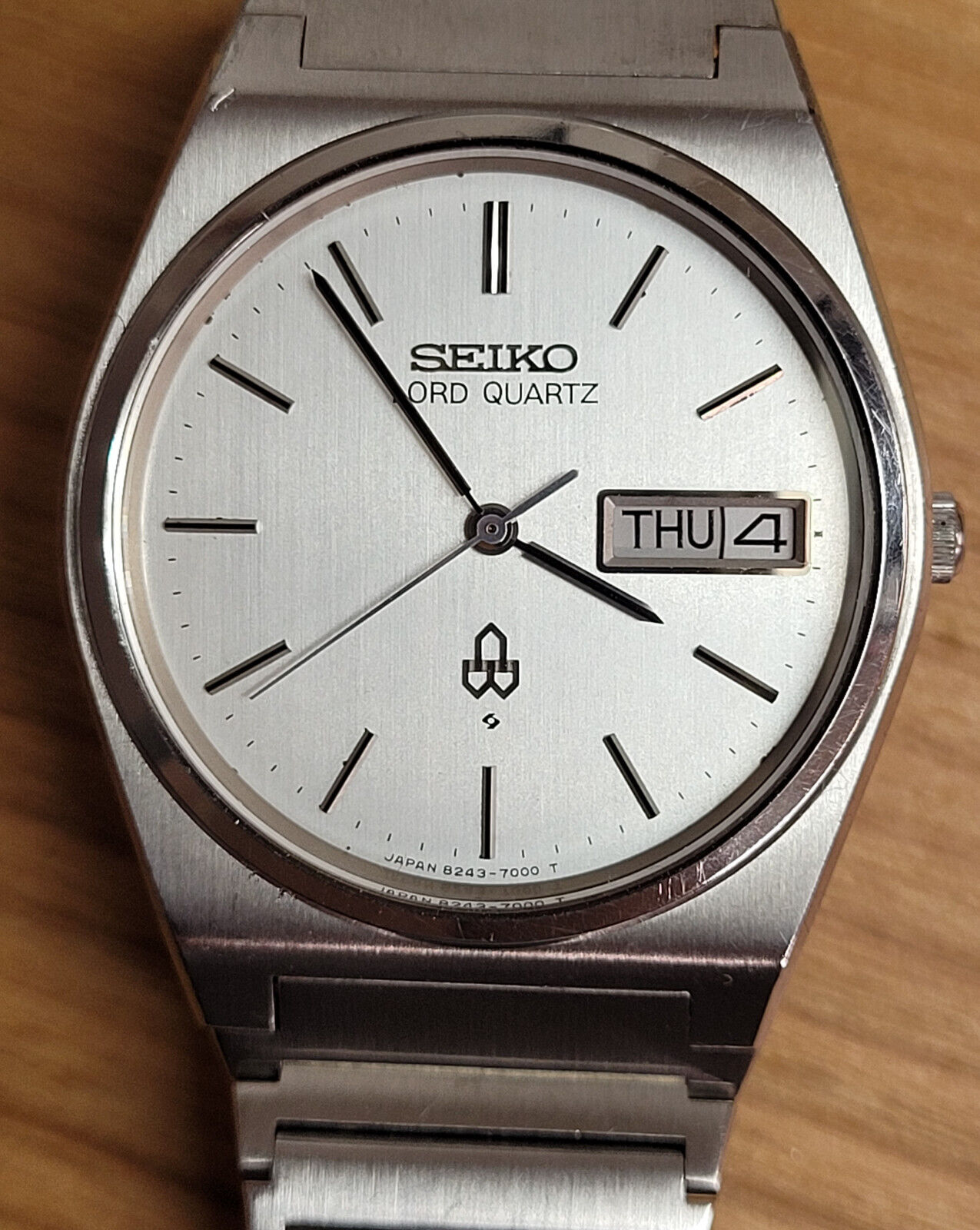 SEIKO LORD QUARTZ 8243-7000 VINTAGE 1979 JAPAN AS GRAND KING