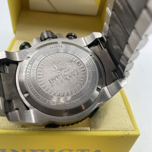 Invicta Men s Reserve Octane 56mm 0338 Black dial. No Reserve