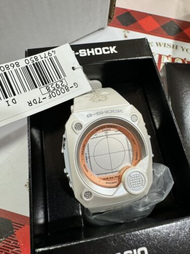 Casio G-shock G-8000 G-8000F-7 Digital White Rare Watch