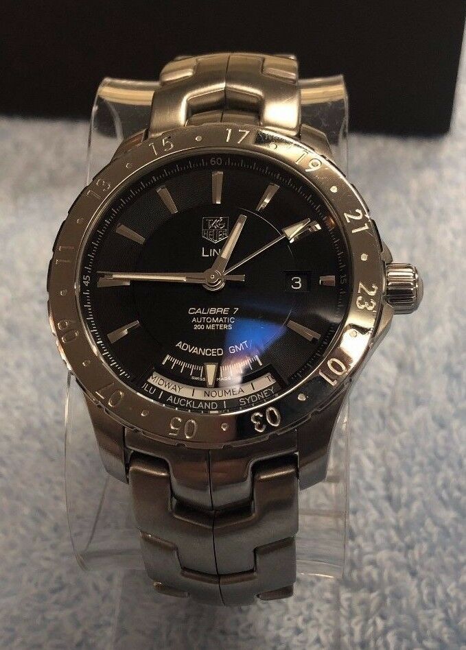 TAG Heuer WJ2010 Advanced GMT Link Automatic 200 Meter Calibre 7