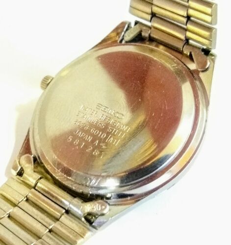 Vintage Seiko 8c23-6010 Men's Blue Dial Watch | WatchCharts