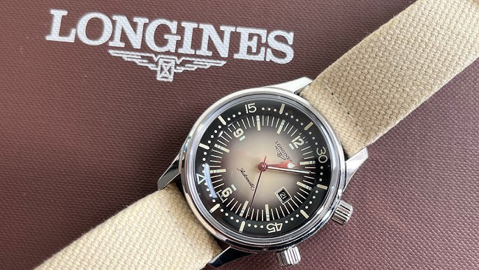 Longines Legend Diver Heritage Compressor Fume Sand Military