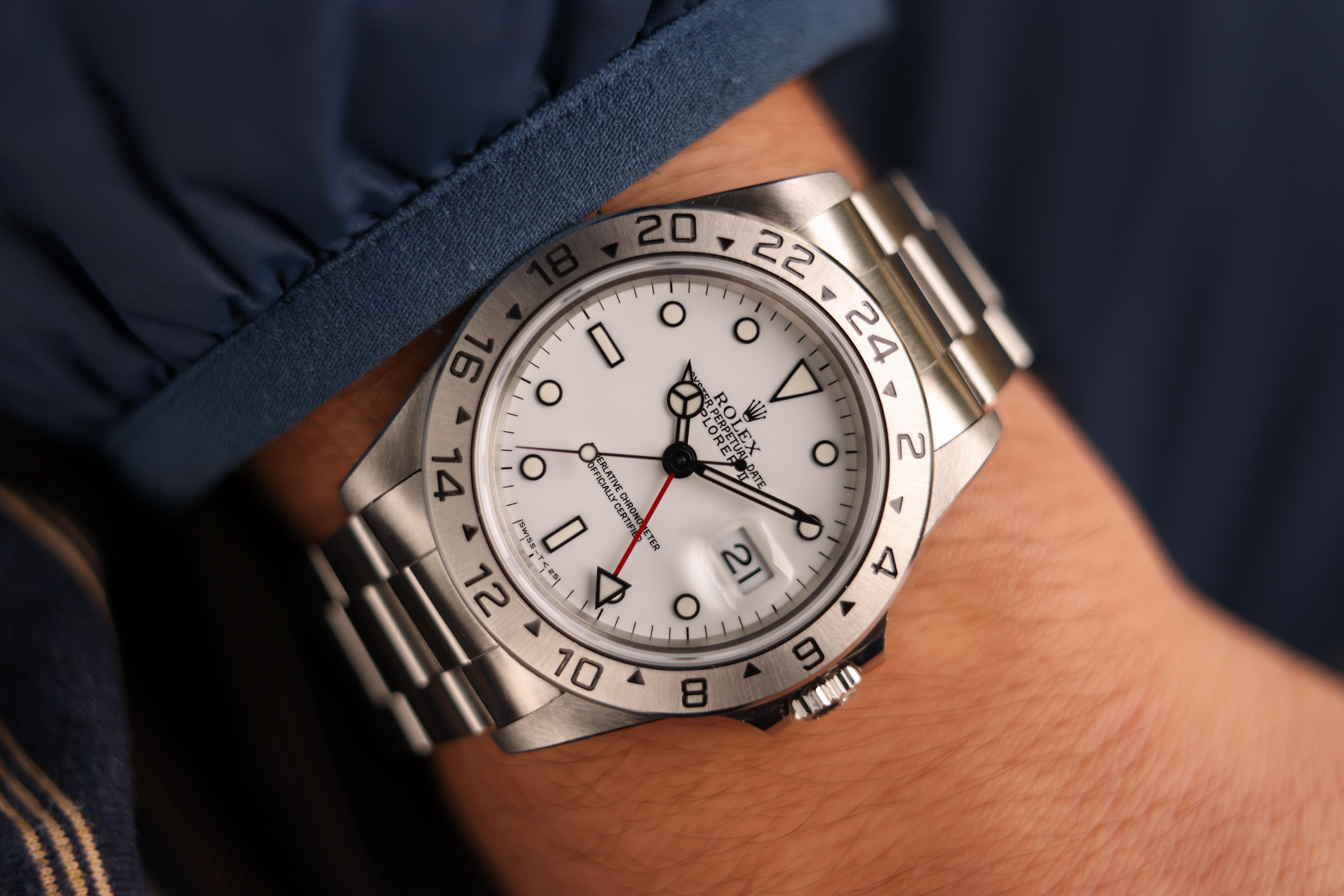 Rolex explorer ii polar on sale dial