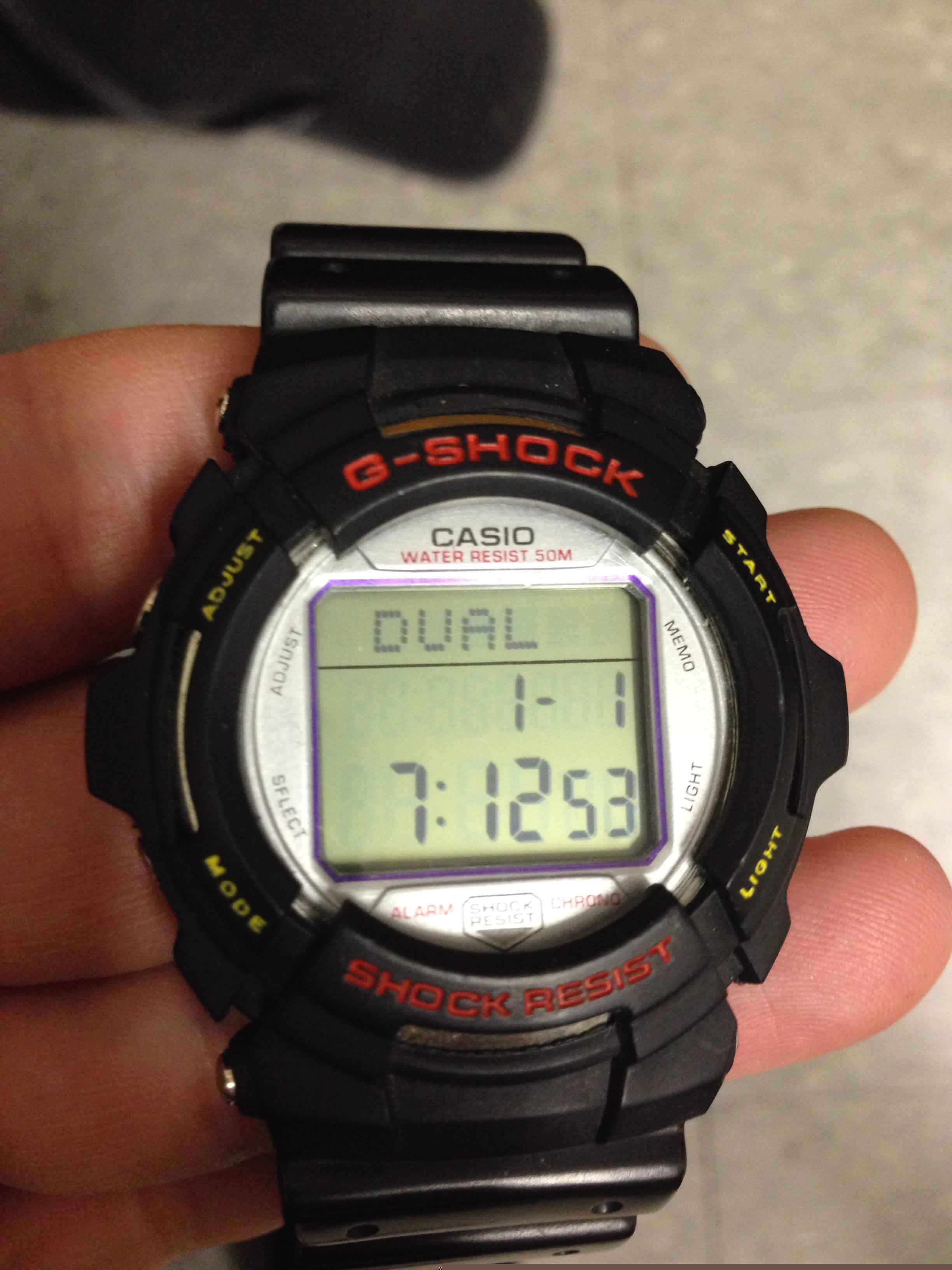 casio 2161 g 2000 watch
