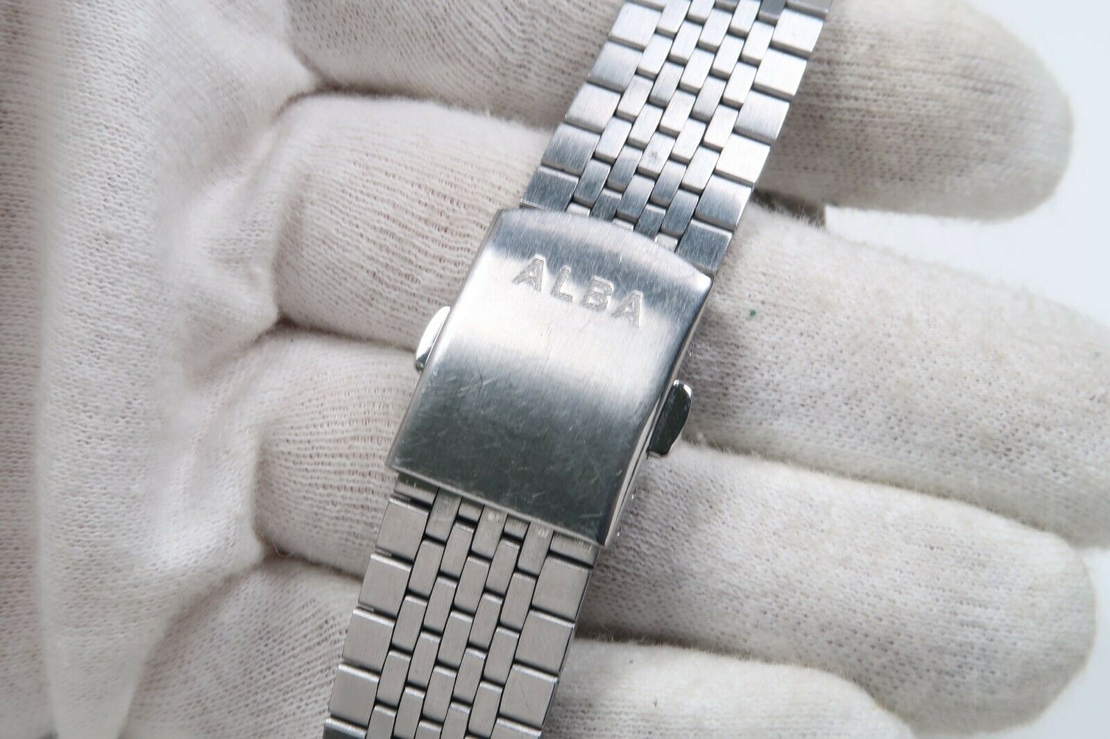 Vintage ALBA SEIKO 7N43-K001 WATER RESISTANT 10 BAR Mens Watch 