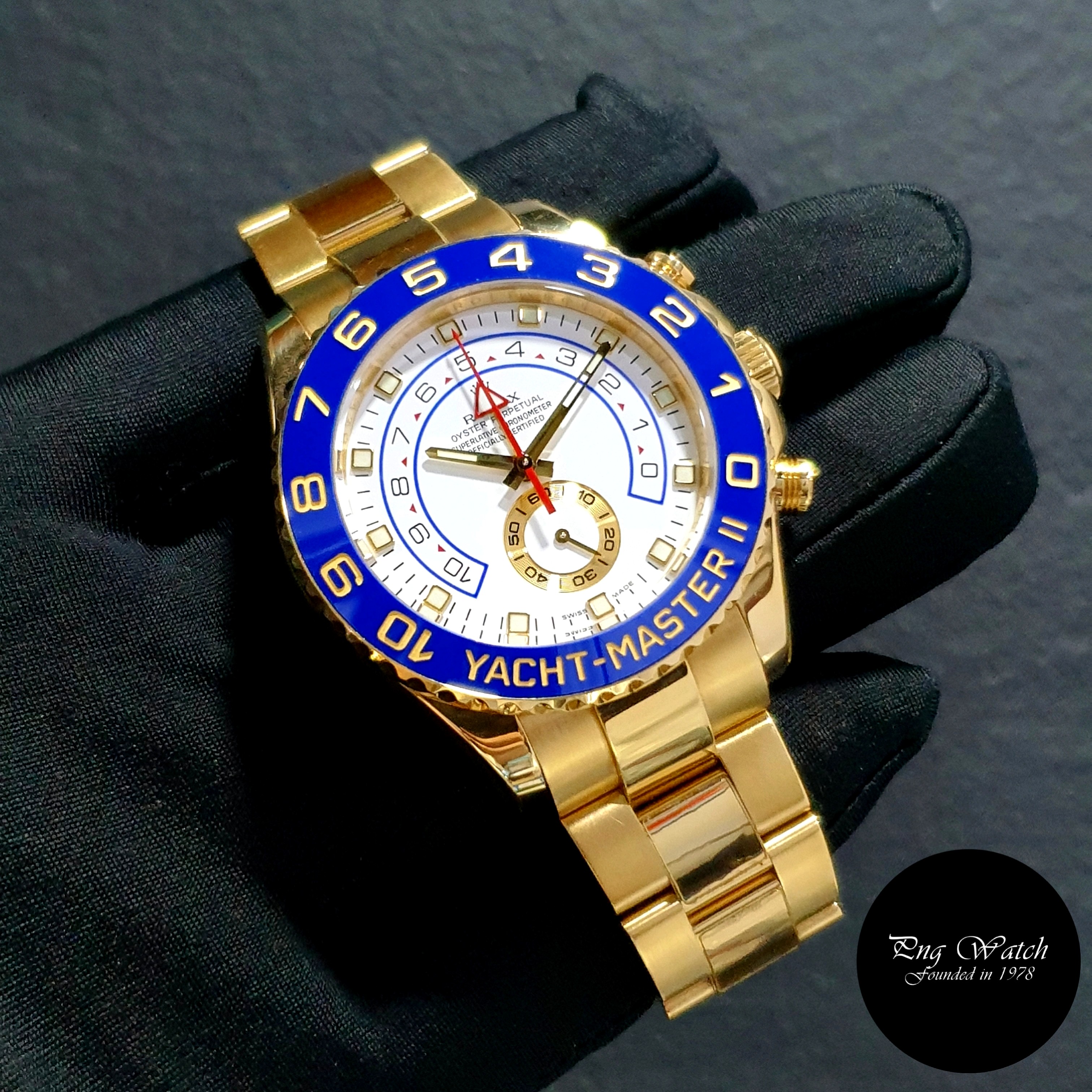 Rolex 226658 Yachtmaster 42 18K Yellow Gold - DavidSW