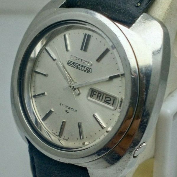 Vintage Seiko 5 Actus 7019-7010 21 Jewels Automatic Watch | WatchCharts ...