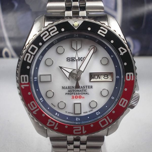 Quadrante Seiko Modding SKX007 Nero Con Minuti – BVT2393 Stile MarineMaster 300