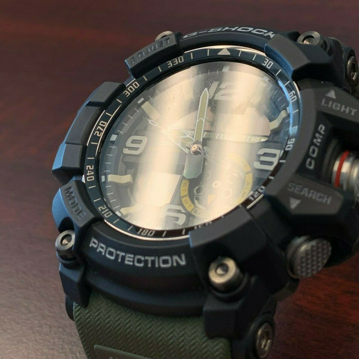 Casio G Shock Mudmaster Men S Green Wristwatch Gg 1000 1a3cr Watchcharts