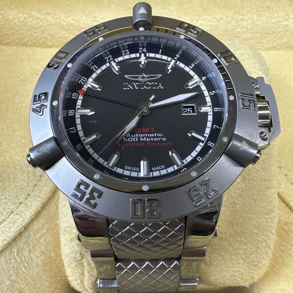 Invicta Menâ s Watch Automatic 4557 225/500 GMT LIMITED EDITION ...