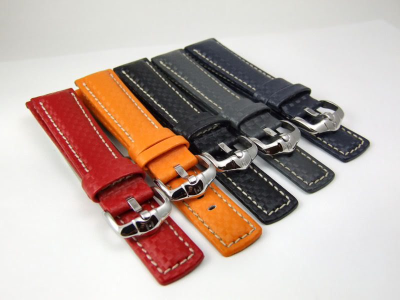 straps by Hirsch Leonardo Principe Mobile and Medici curved end