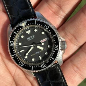 時計 SEIKO ALBA SEFAIRE V701-TY50 SCUBA DIVER SEIKO ALBA Sefaire V701-TY50 Mens Quartz Scuba Diver 200M