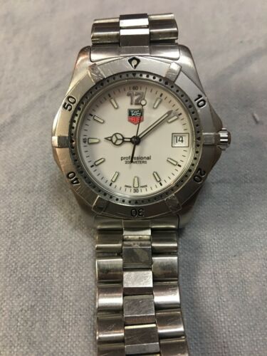 Tag Heuer Professional 200M WK1111 0 Stainless Case Bracelet