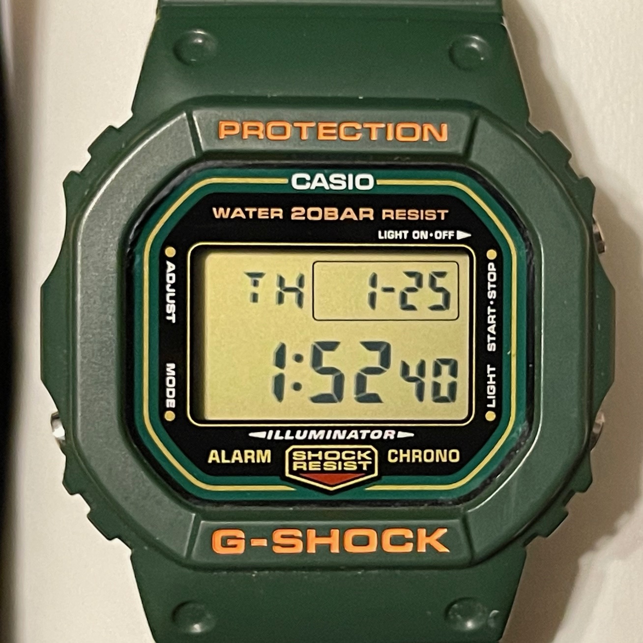 BUY Casio G-Shock Original Green Watch DW-5600RB-3, DW5600RB - Buy Watches  Online