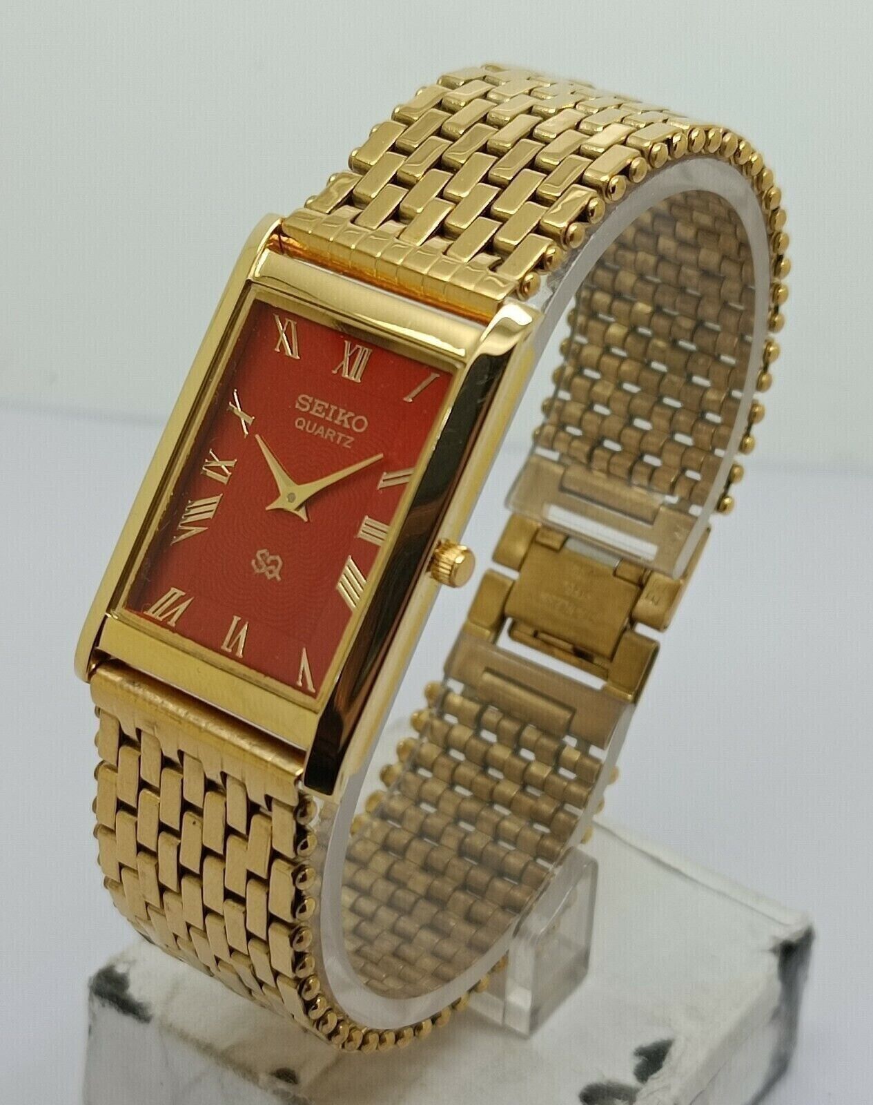 Seiko gold quartz hot sale