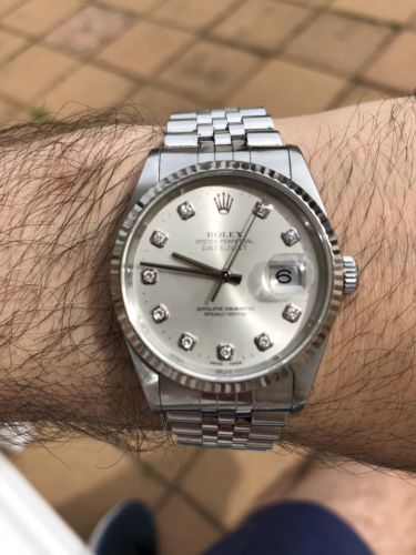 rolex 16234 diamond dial