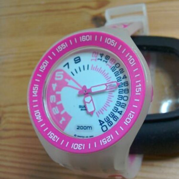 Swatch Fun Scuba Rose Water Watch SUG103 | WatchCharts