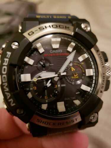 Casio G-shock Frogman GWFA1000-1A2 Blue Carbon Core Watch | WatchCharts