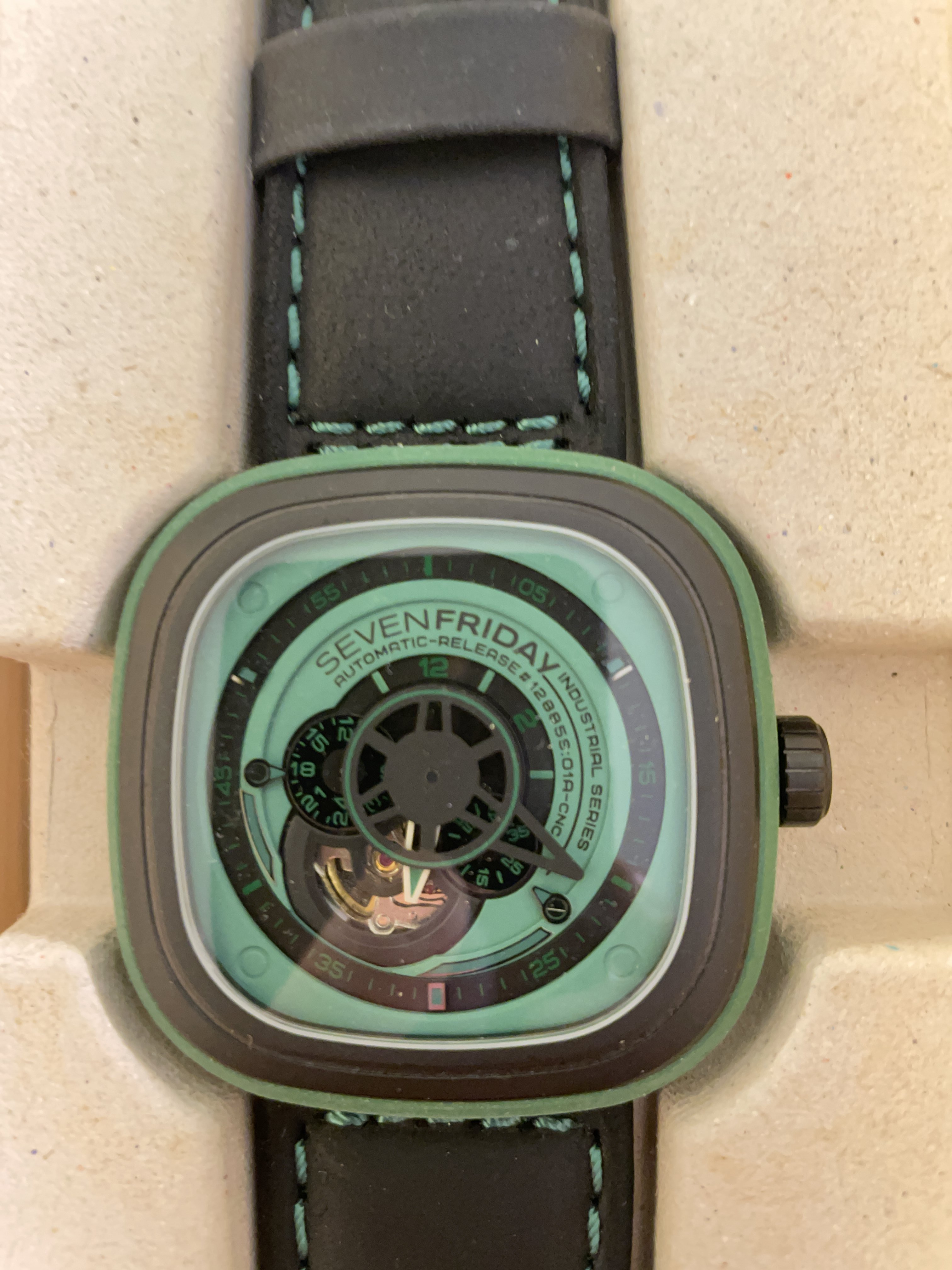 Sevenfriday green on sale