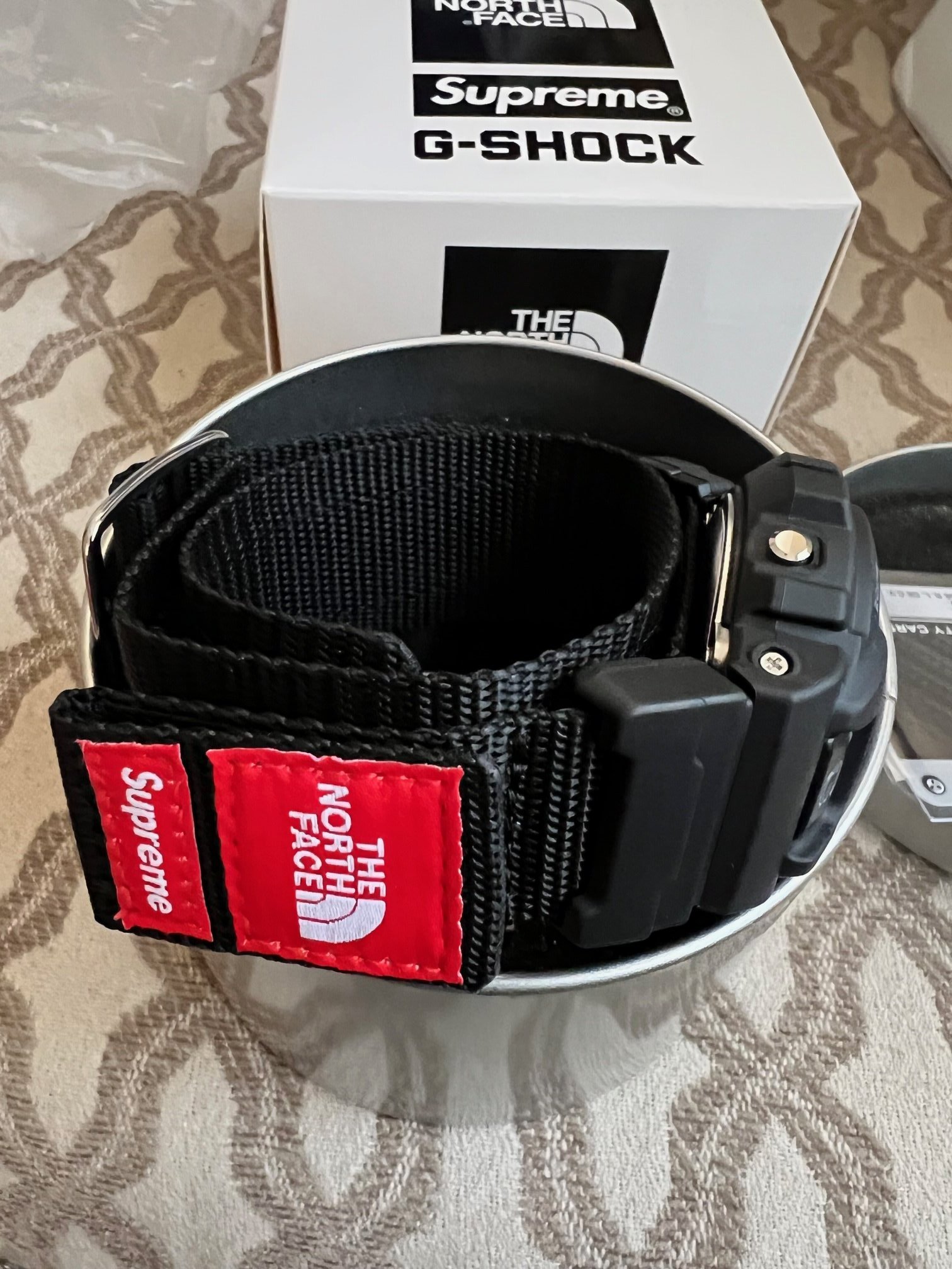 225 USD] FS: G-Shock Supreme North Face Limited collab, black