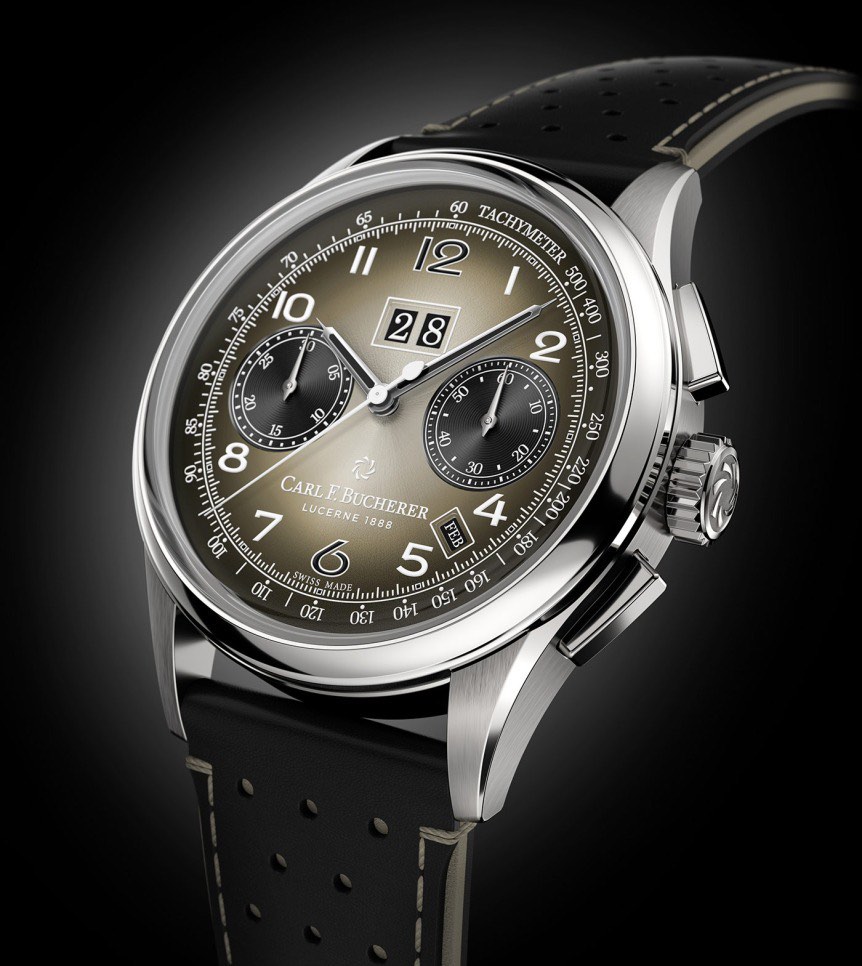 BNIB Carl F. Bucherer Heritage Bicompax Annual Zermatt