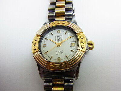 Vintage Tag Heuer Tristar Two tone 31mm Ladies Swiss Quartz