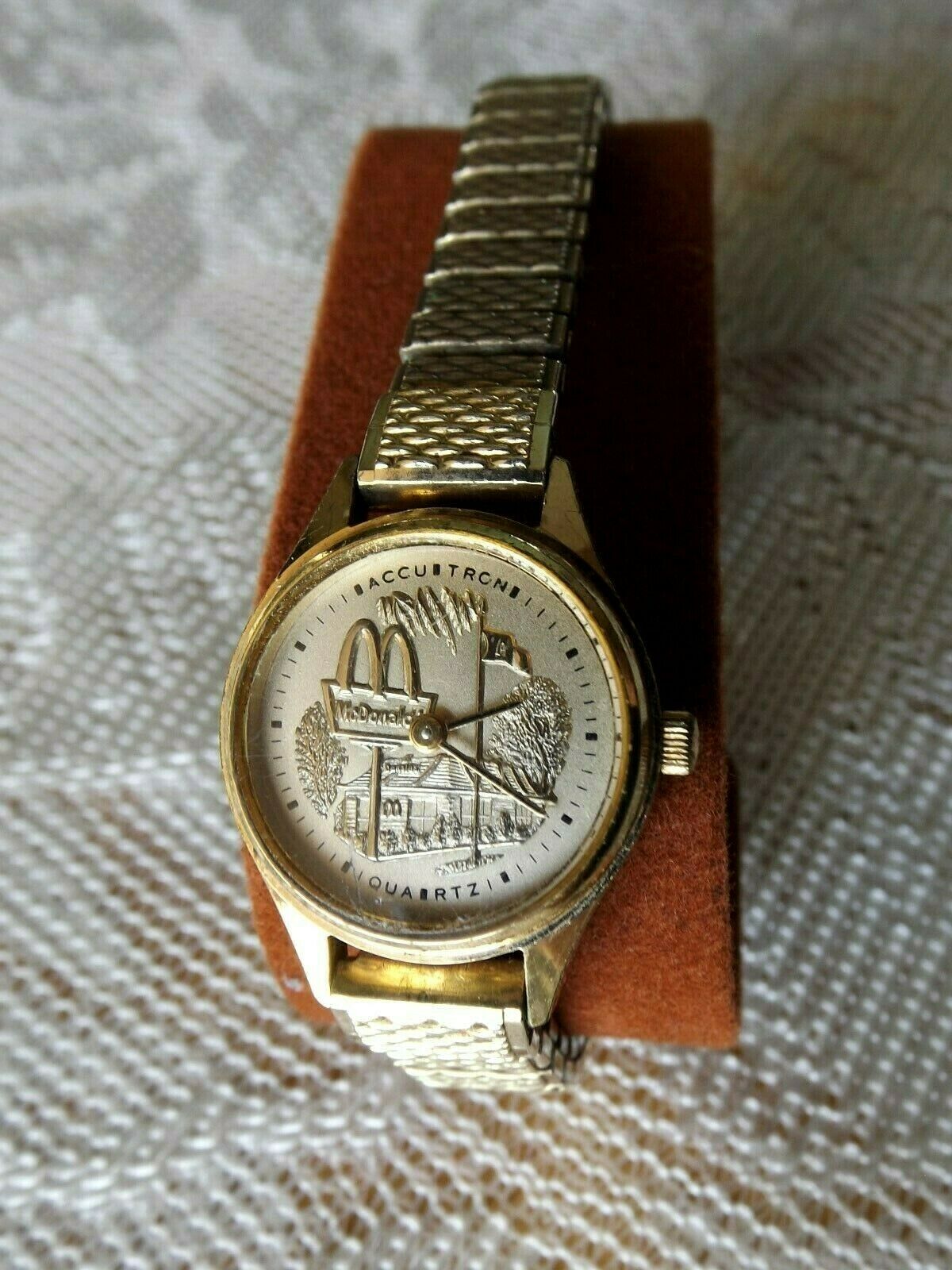 McDONALDS LADIES ACCUTRON BULOVA AWARD WATCH * 1978 * WORKING CONDITION * |  WatchCharts Marketplace