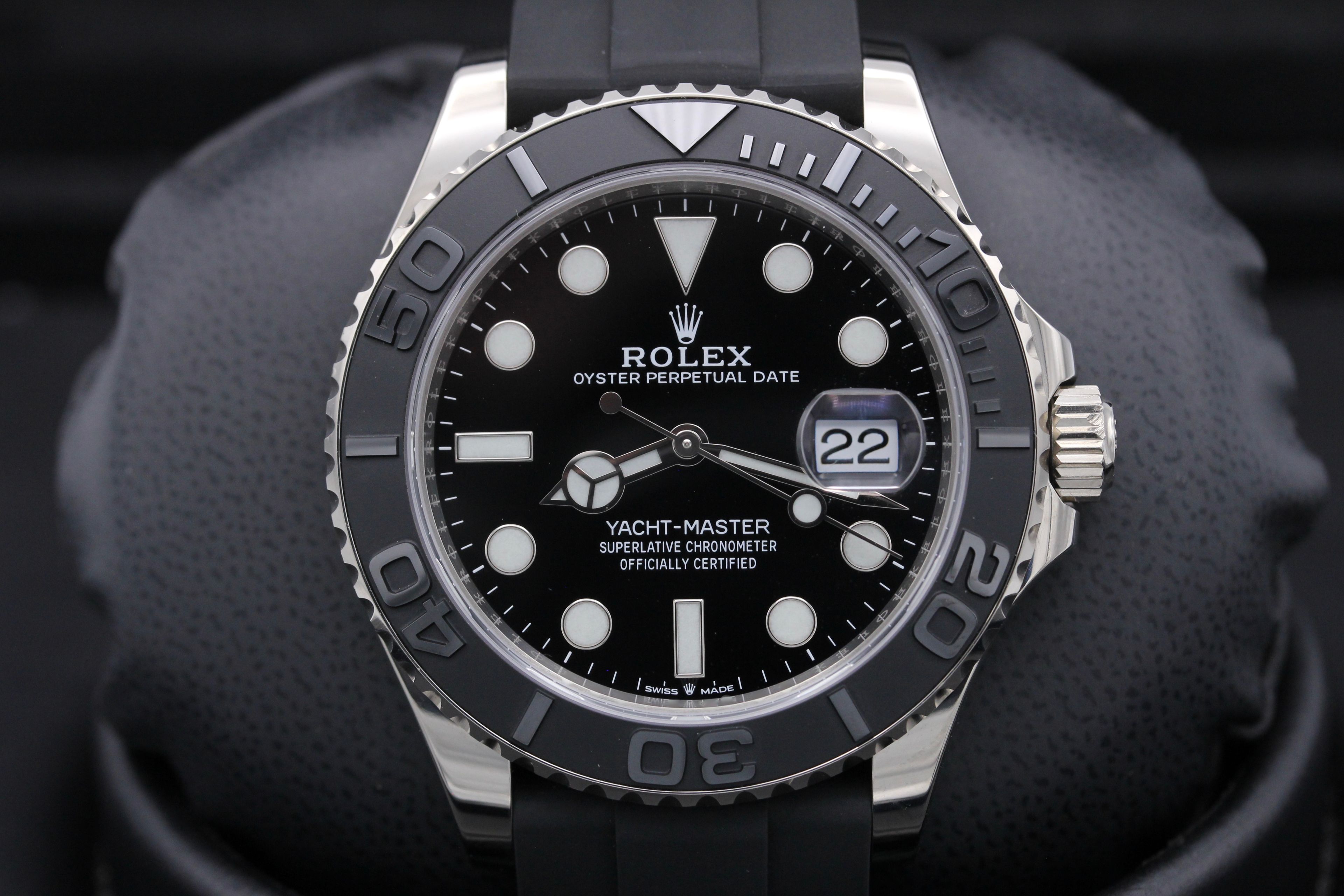 FSOT: Rolex Yacht Master 42 - 226659 - White Gold - Oysterflex - 42mm ...