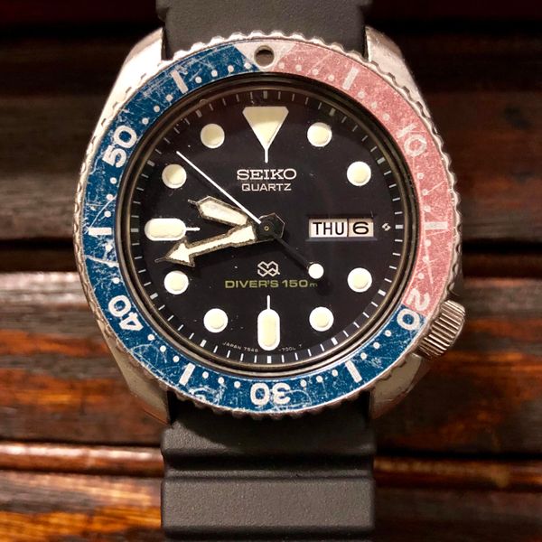 WTS] 1980 Seiko 7548-700B Quartz Diver, serviced, $225 | WatchCharts