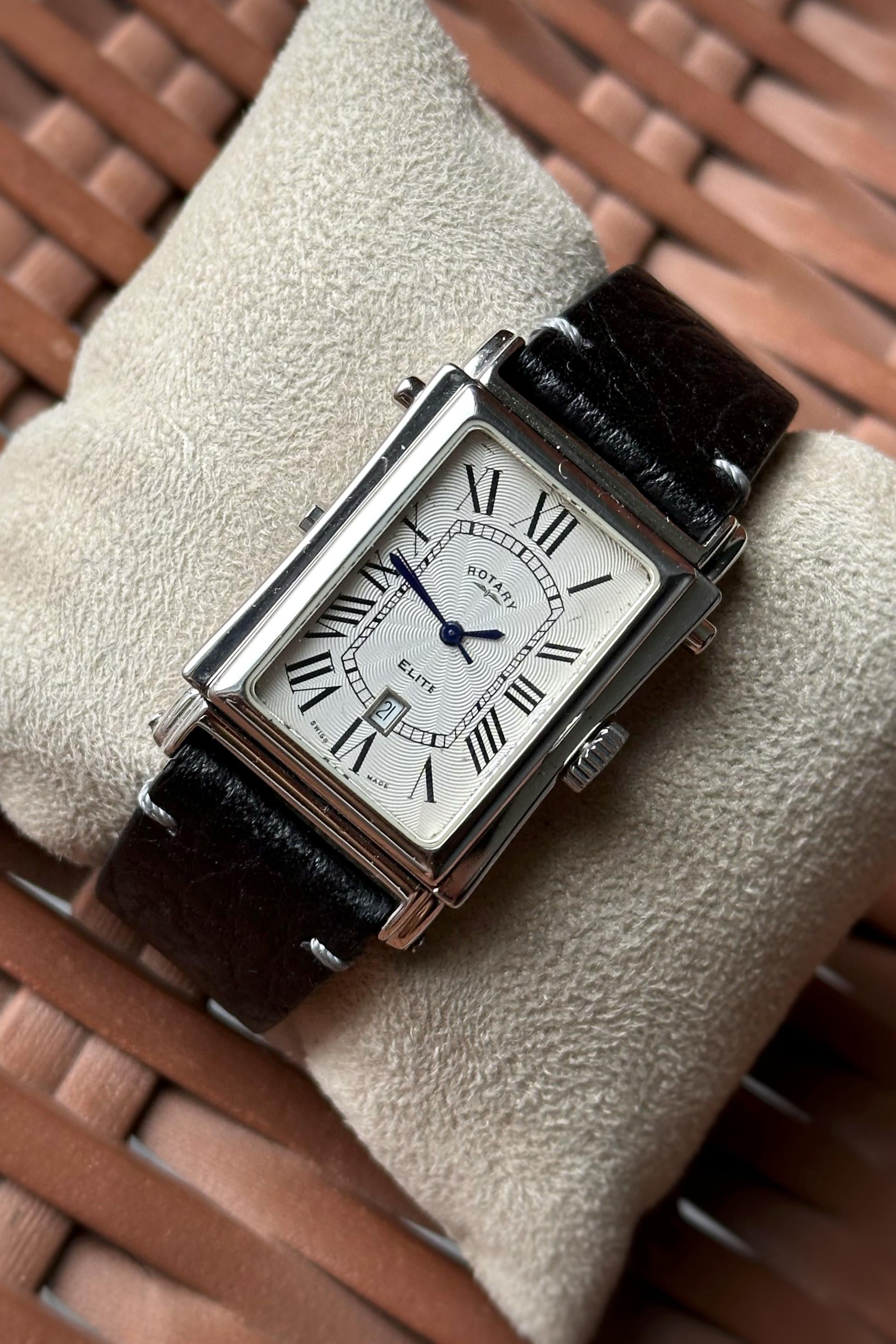 WTS Rotary Elite Duo Face Reverso 10830 Swiss Made 485 shipped WatchCharts Marketplace