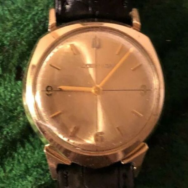 M2 1962 Bulova Accutron Alpha 14K Keeping Good Time w/ New Battery