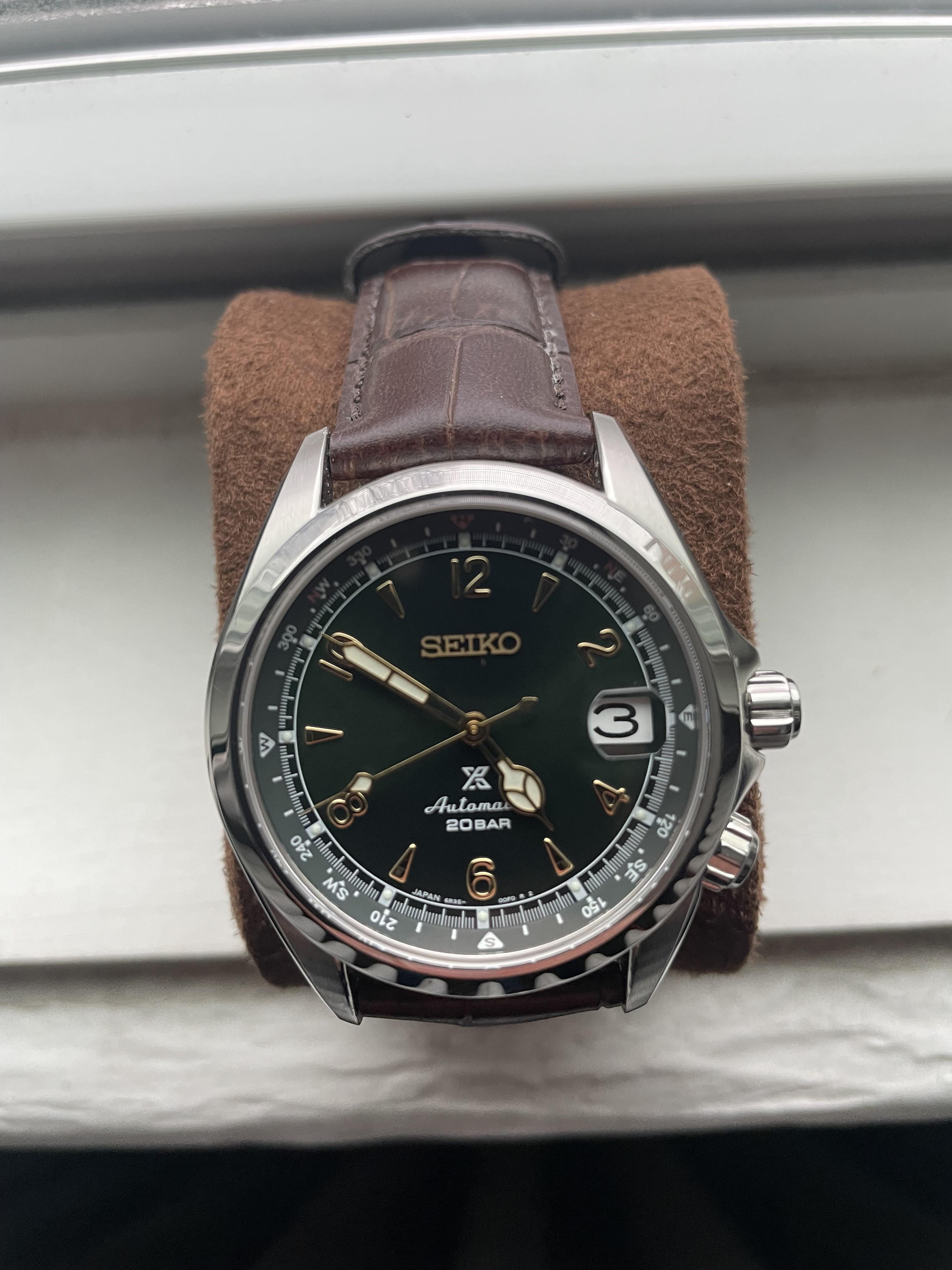 WTS] Seiko Alpinist SPB121. $600. New condition. No box, no papers. |  WatchCharts