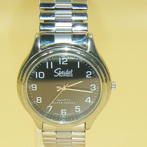 Speidel Express Men’s Watch With Expandable Band New Battery WatchCharts