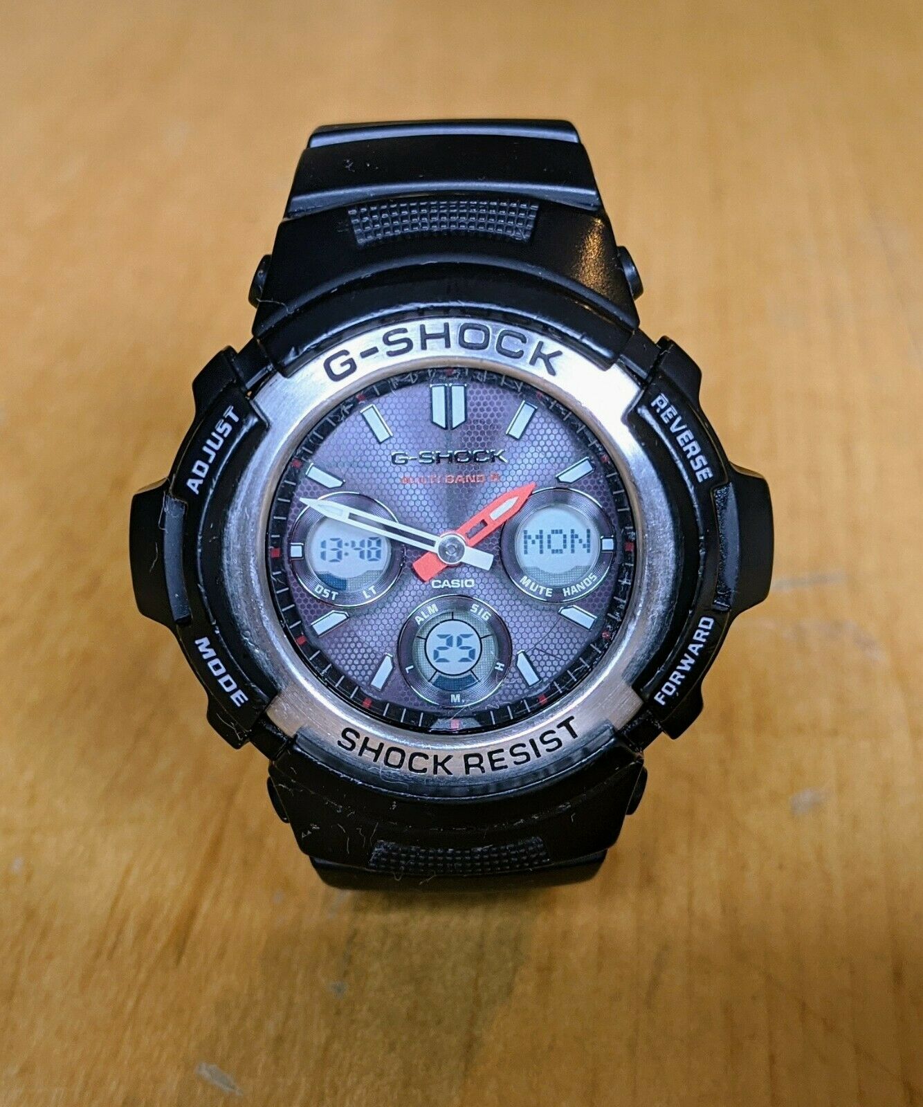 Casio G Shock Solar Awg M100 1aer Wrist Watch For Men One Size Watchcharts