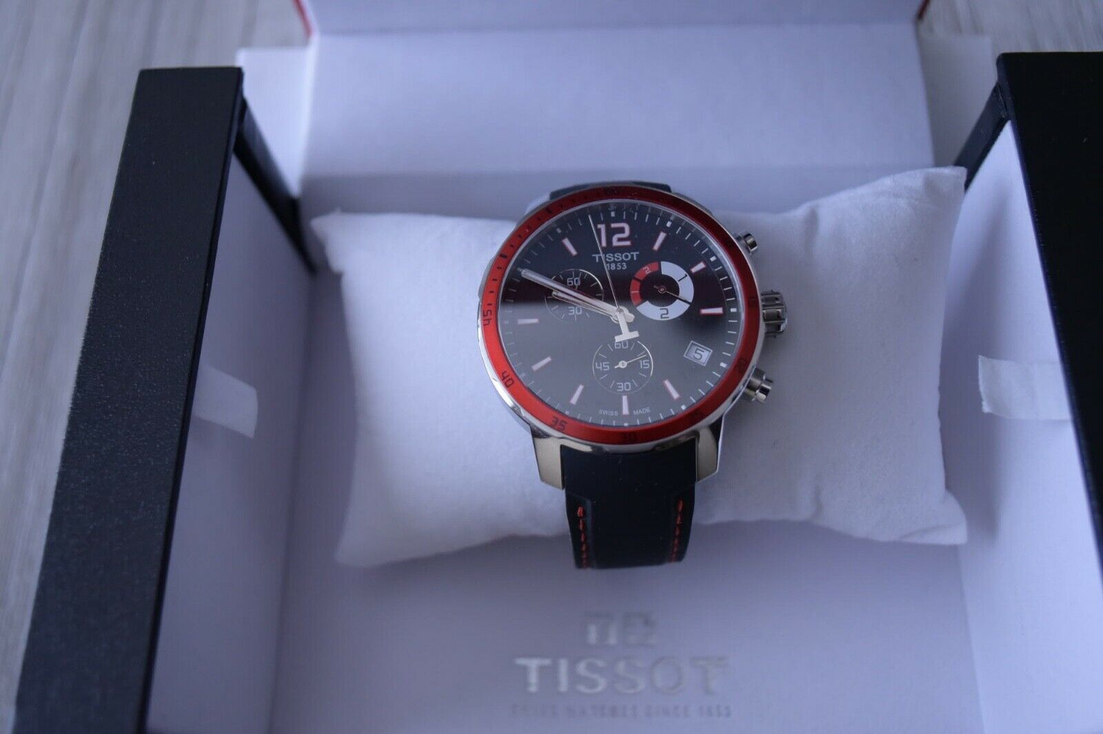 tissot quickster chronograph football