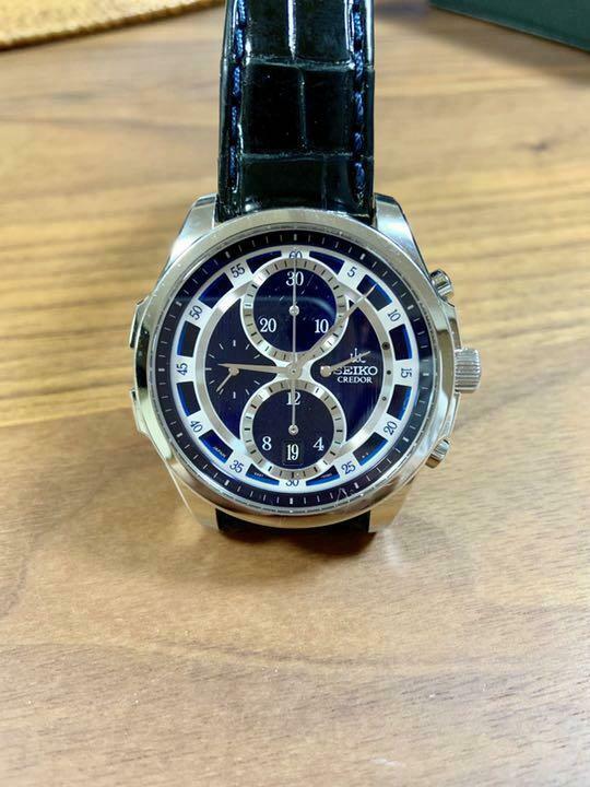 Rare Seiko Credor Signo GCBK979 Chronograph Automatic Authentic